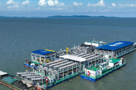 Система очистки озёр от ила