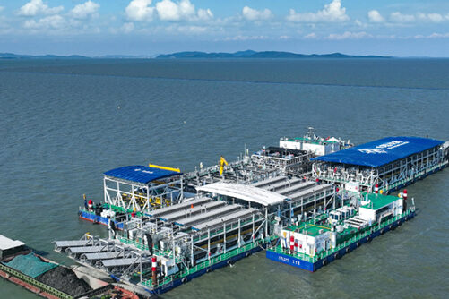 Система очистки озёр от ила